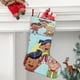 thumbnail image 2 of Xavier Riddle y el Museo Secreto Tema: Calcetines de Navidad, fino lino blanco para colgar en escaleras y chimenea, decoración navideña para el hogar, regalo de Navidad. 45cm × 32cm, 2 of 5