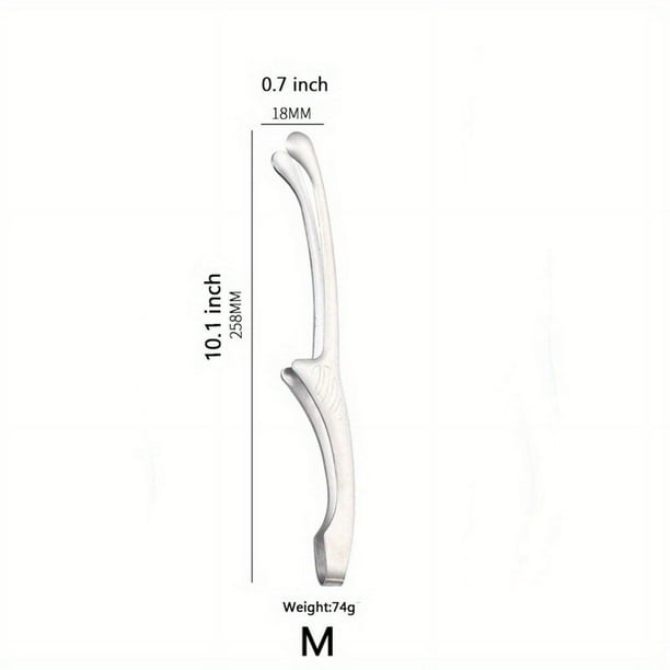 1pc Barbecue Clips Stainless Steel Grill Cooking Chef Tongs Kitchen Baking Bread Tweezer Outdoor Grilling Steak Clamp Tools BBQ Food