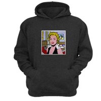 Genérico - Polerón Canguro Marilyn Gris Oscuro Talla Xl Unisex