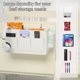 thumbnail image 5 of Organizador de mesita de noche Bedside Caddy Edudif de doble uso, blanco, 5 of 7
