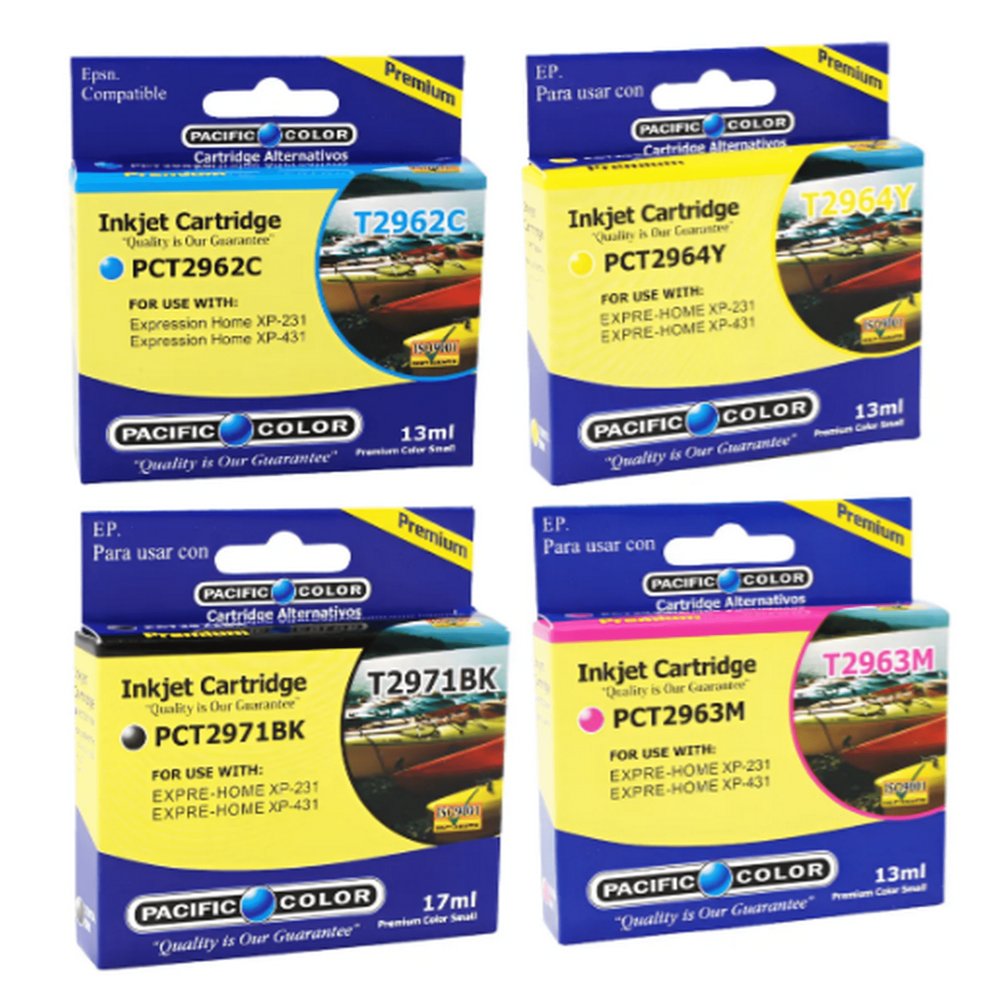 Pacific Color - Cart Epson296 297 Alt