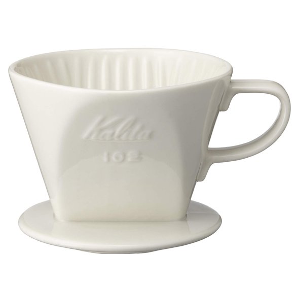 Gotero de café Kalita 2001 Kalita 102 Ceramic White