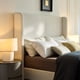thumbnail image 3 of Harper Tall Headboard Upholstered Bed / 54" High Headboard / Elegant Simplicity / No Box Spring Needed / Easy Assembly / King / Cream White Boucle, 3 of 3