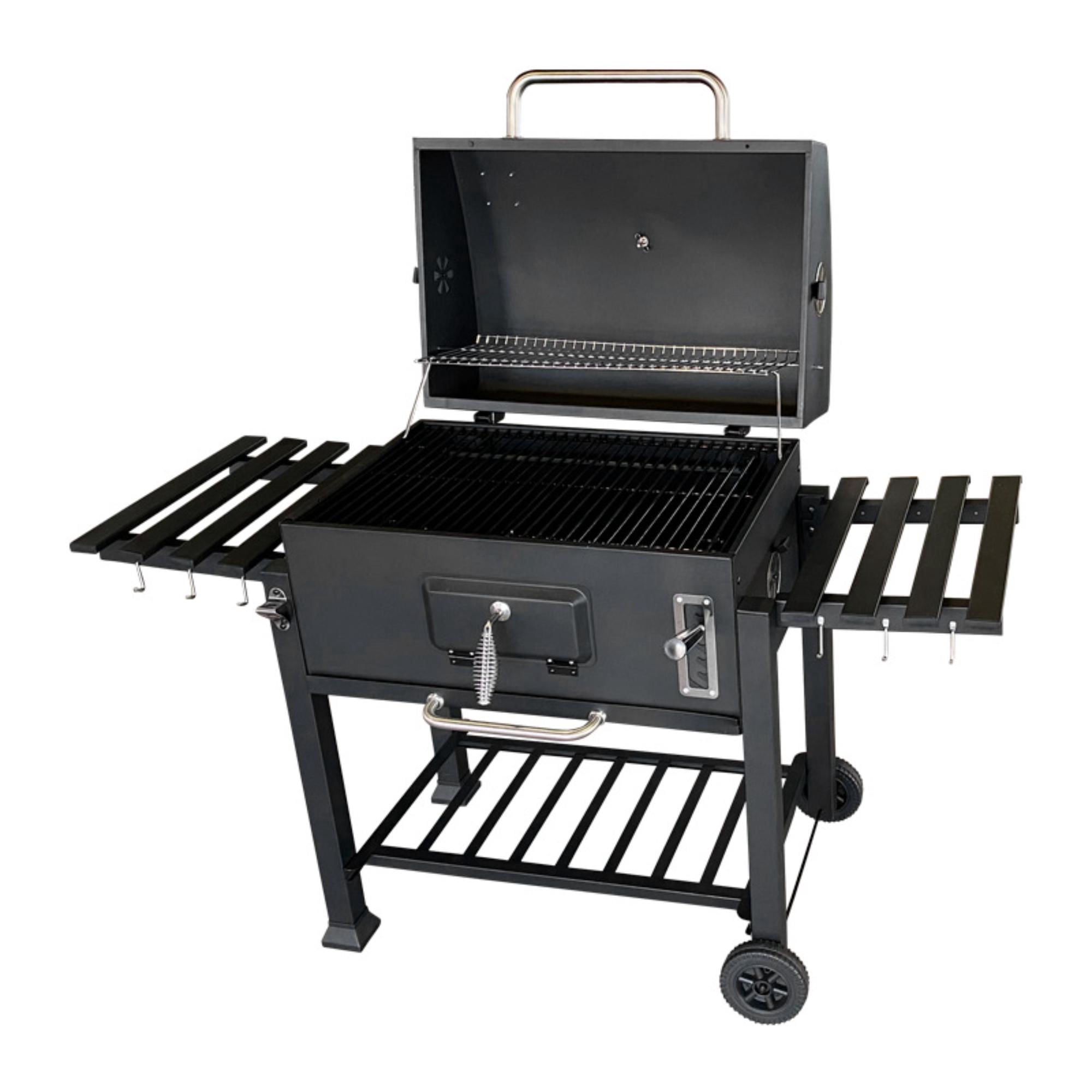 Parrilla a Carbón Premium Dos Bandejas