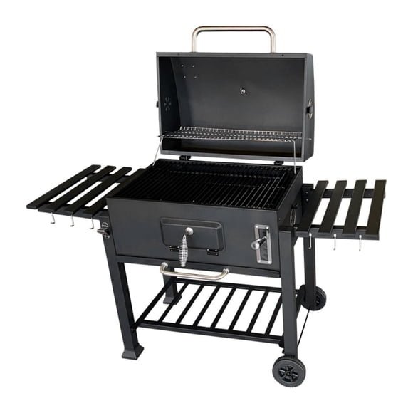 Parrilla a Carbón Premium Dos Bandejas