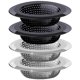 thumbnail image 1 of Colador para fregadero de cocina V-TOP, paquete de 4, acero inoxidable, 11.5 cm, 1 of 7