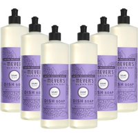 Jabón Líquido Para Platos Mrs. Meyer'S Clean Day Lilac, 473 Ml, Paquete De 6