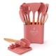 thumbnail image 1 of Set 13pcs Utensilios De Cocina De Silicona Antiadherentes Rosa, 1 of 4