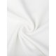 thumbnail image 5 of INSPIRE CHIC Camisetas de lactancia de manga corta de punto acanalado para mujer, parte superior de lactancia materna cruzada, L Blanco, 5 of 6