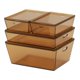 thumbnail image 4 of Mini Cajas De Almacenamiento De 4 Piezas, Contenedores Para Casas De Mu?ecas 1: 6 1:12, ámbar_acrílico, 4 of 5