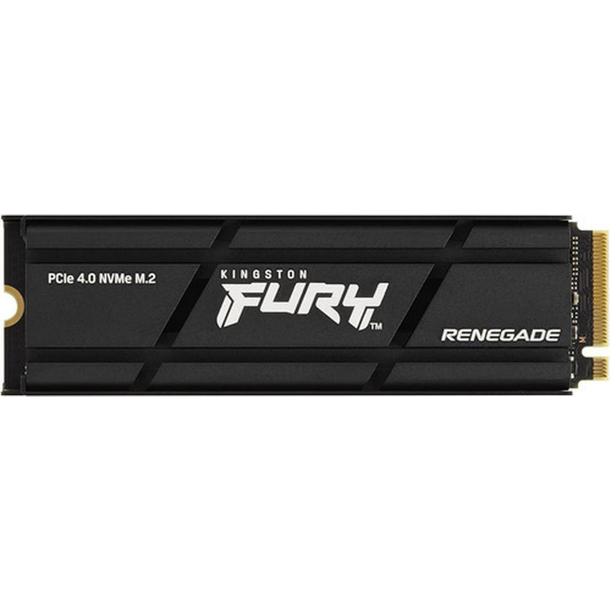 Unidad Ssd M.2 Nvme Kingston Fury Renegade+disipador 2t Ps5 Negro