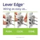 thumbnail image 5 of Interruptor basculante Leviton Lever Edge, 15 A, unipolar, paquete de 10 unidades, color blanco, 5 of 8