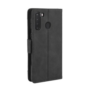 Funda Tipo Billetera Foxdock Para Samsung Galaxy A21 – Tapa Flip Con Tarjetero