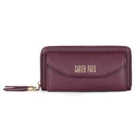 Carven Paris - Billetera Mujer Aria Burdeo