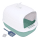 thumbnail image 2 of Arenero Para Gatos Roro Cerrado Baño Sanitario Caja Arena Gato Roro Color Verde - 1000245, 2 of 3