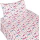 thumbnail image 3 of Juego de sábanas Scientific Sleep para cama individual con mariposa rosa, 3 of 5
