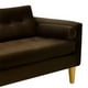 thumbnail image 4 of Sofa Retro 3cg Felpa 01 Chocolate, 4 of 6