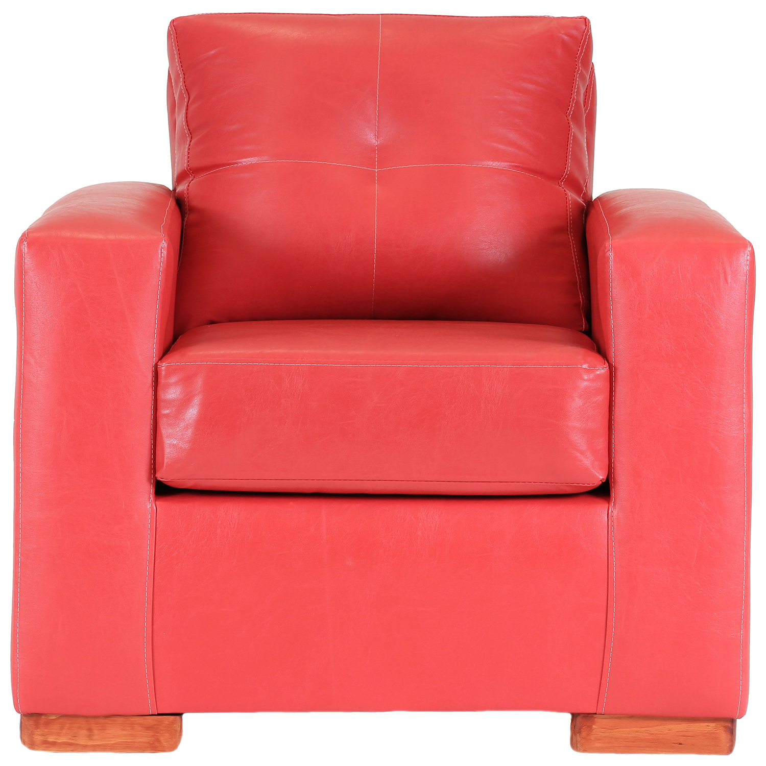 Muebles América - Sofá Franco 1 Cuerpo Rojo