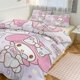 thumbnail image 2 of My Melody Duvet Cover Set 3 Piece Bedding Set Double Sided Printing Decorative Comforter Cover Set, 2 of 5