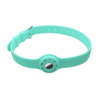 Ioensy - Collar Titular Mascota Perro Collar De Silicona Suave Resistente Al Desgarro Verde Oliva