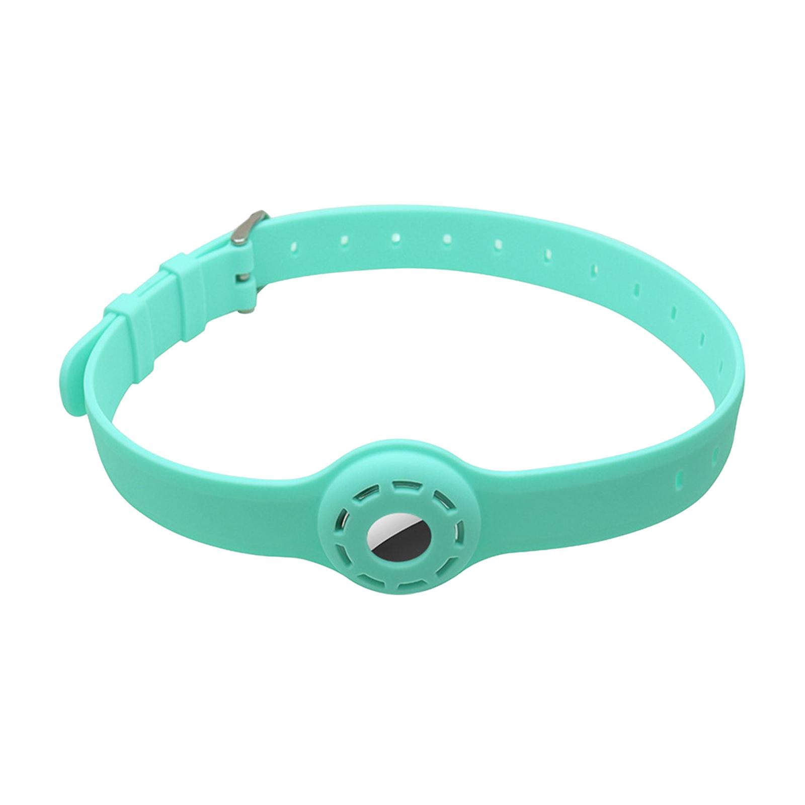 Ioensy - Collar Titular Mascota Perro Collar De Silicona Suave Resistente Al Desgarro Verde Oliva