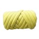 thumbnail image 3 of Chunky Yarn Crocheting Mantas DIY Jumbo Yarn Para Throw Pillow Alfombras Crochet Yellow, 3 of 5