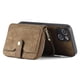 thumbnail image 5 of Funda Tipo Cartera con Correa Cruzada para iPhone 14 Protección Contra Golpes Marrón, 5 of 6