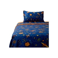 Genérico - Sabana Polar Infantil Plaza Y Media Universo