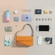 thumbnail image 5 of Lady Bolso para Nintendo Switch OLED Orange, 5 of 6