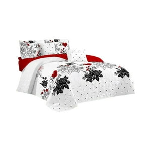 Genérico - Cubrecama Quilt 2 Plazas+2 Fundas Verano Fresco 13N52
