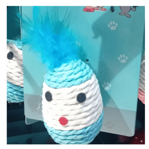 Genérico - Juguete Para Gatos De Hilo Con Plumas