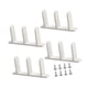 thumbnail image 1 of 4 Guías Inferiores Para Puertas Corredizas De Cocina, Revestimiento Interior, Armario, Guías De Suelo Para Puertas, Color Blanco, 1 of 5