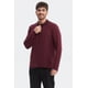 thumbnail image 2 of Polera Hombre Cuello Contraste Burdeo, 2 of 4