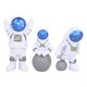 thumbnail image 1 of 3x Figura De Astronauta Estatua Estatuilla Decoración De Pasteles Adornos Regalos Azul, 1 of 5