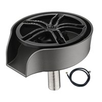 Bothyi - Limpiador Automático De Botellas Para Enjuague De Tazas De Cocina, Para Barra De Cocina, Tazas Irregulares, Color Gris