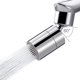 thumbnail image 1 of Aireador para grifo Hibbent cromado con giro de 360° y doble función, 1 of 9