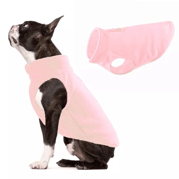 Chaleco polar JACKO & CO para perros, suave y cálido, para pequeños y medianos