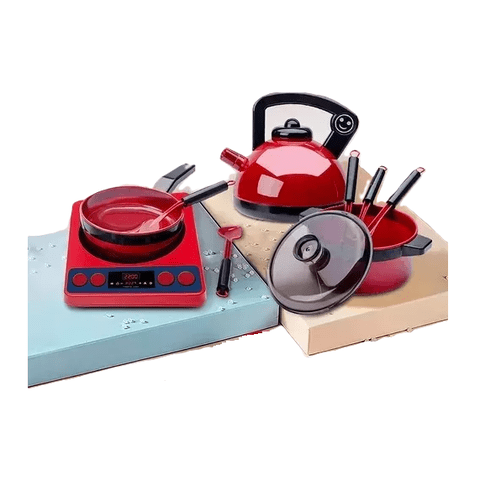 Genérico - 61 Juguetes De Cocina Para Niños, Utensilios, Cocina Y Alimentos Multicolor