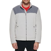 Chaqueta Tommy Hilfiger Classic De Forro Polar Para Hombre, Color Gris Xxl