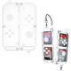 thumbnail image 1 of Estuche de almacenamiento magnético para Switch/2/Lite/OLED, soporte duro portátil de acrílico con compartimentos desmontables para tarjetas de juego y tarjetas de memoria, 1 of 7