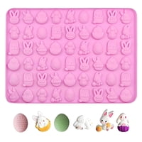 Pasteleriuscl - Molde De Conejo Mini De Pascua 54 Cavid Molde De Silicona Para Pascua Decoracion Para Fiestas