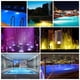thumbnail image 2 of Lámpara de Piscina LED, Luz Subacuática IP68 a Prueba de Agua RGB con Control Remoto, Focos Decorativos de Color, para Piscina, Rocalla, Acuario, Jardín, Fuente, 12 V (18W), 2 of 8