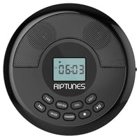 Reproductor De Cd Riptunes, Batería Recargable Portátil Con Bluetooth