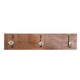 thumbnail image 1 of Perchero Colgador Pared Madera Nativa Raulí 3 Ganchos 49 CM, 1 of 3