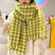 thumbnail image 5 of Bufandas de invierno para mujer, cálidas y acogedoras, tipo manta, para otoño e invierno, elegantes, suaves y gruesas, a cuadros, gigantes, tipo chal., 5 of 6