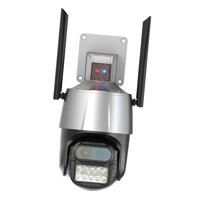 Magideal - Cámara Resistente A La Intemperie 8X Doble Lente Resistente Al Agua Para Oficina De Garaje