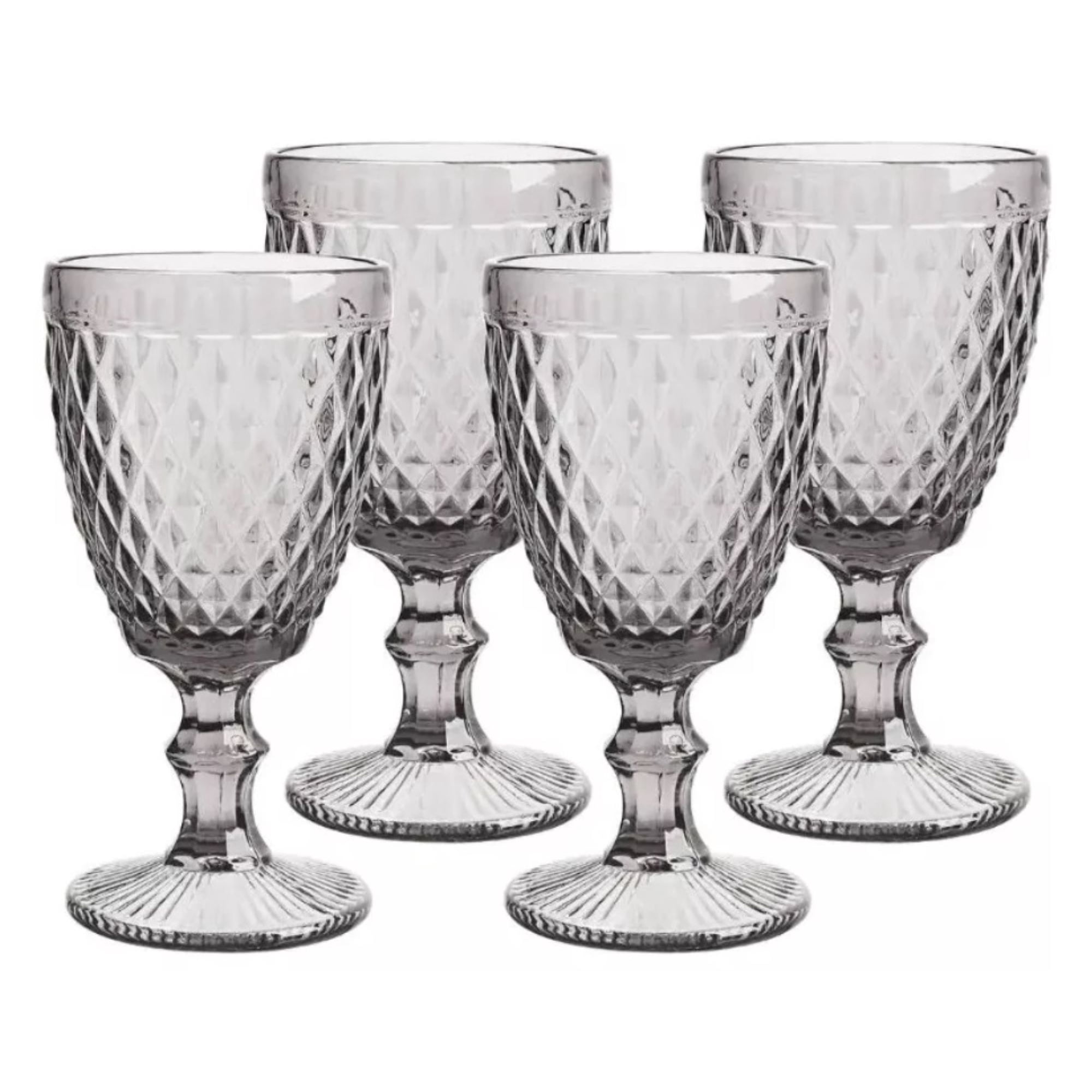 Set 4 Copas Vidrio Clasicas Tipo Murano