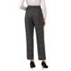 thumbnail image 3 of INSPIRE CHIC Pantalón de Estampado de Pata de Gallo para Mujer para un Look Profesional y Elegante de Oficina L Gris Oscuro, 3 of 5