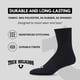 thumbnail image 3 of Pack de 12 calcetines True Religion Mid Crew para hombre, tallas 8-12, 3 of 7