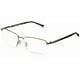 thumbnail image 1 of Marco de gafas Porsche Design P8730 C para hombre de 56 mm, color marrón y negro, 1 of 3